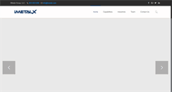 Desktop Screenshot of imetalx.com